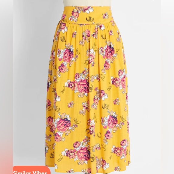 ModCloth NWOT skirt 16W. - Picture 2 of 4